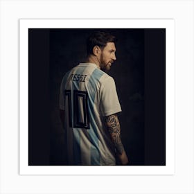 Lionel Messi Art Print