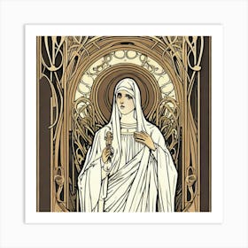 Mother Mary Art Print