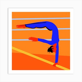 Olympic Champion Square Art Print