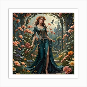 Fairy Garden Art Print