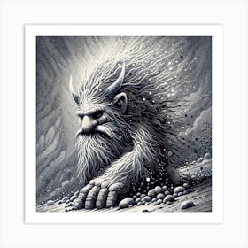 Troll Art Print