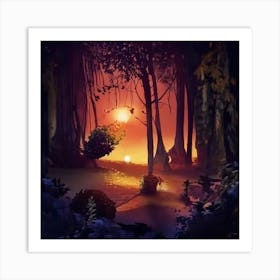 Forest 44 Art Print