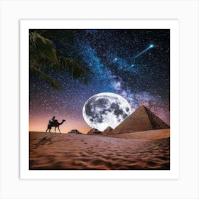 Egyptian Desert Art Print