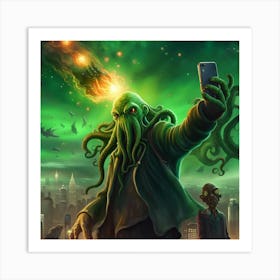 Cthulhu 2 Art Print