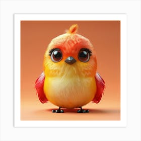 Cute Little Bird 2 Art Print