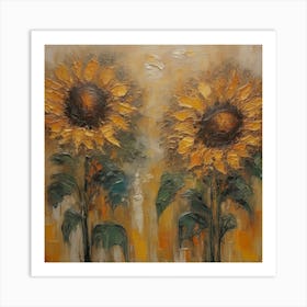 Sunflowers 8 Art Print