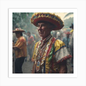 Mexican Man 2 Art Print