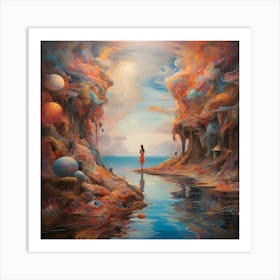 'Shining Light' Art Print