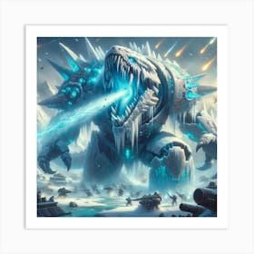 Glacial Roar Art Print