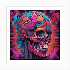 Brain Damaged Art Print