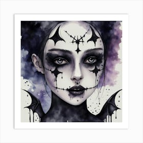 Devil Girl Art Print