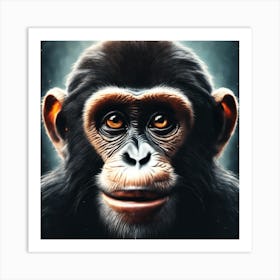 Chimpanzee Art Print