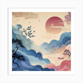 Asian Landscape 33 Art Print