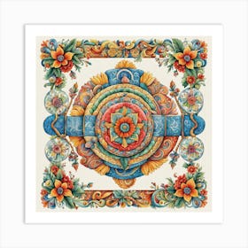 Mandala 5 Art Print