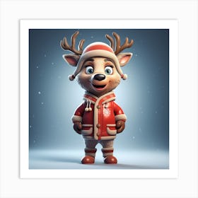 Reindeer Art Print