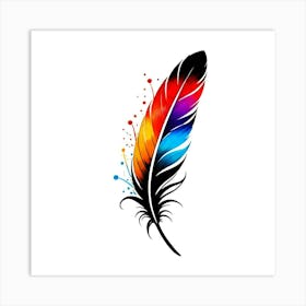 Feather Feather Feather 33 Art Print