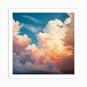 Cloudy Sky 5 Art Print