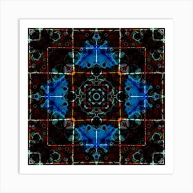 Ethnic Pattern Abstraction From Lines 2 Art Print