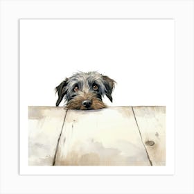 Schnauzer 26 Art Print