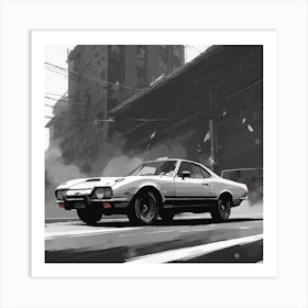 Toyota Gtr Art Print