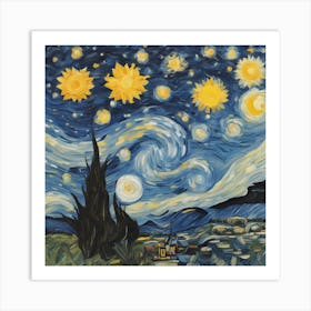 Starry Night Art Print