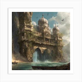 Fantasy Castle 24 Art Print