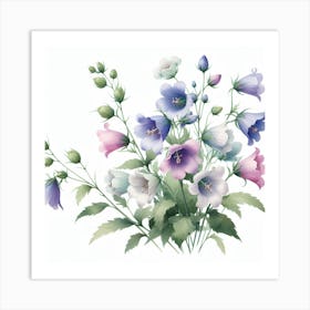 Flowers of Bells 2 Art Print