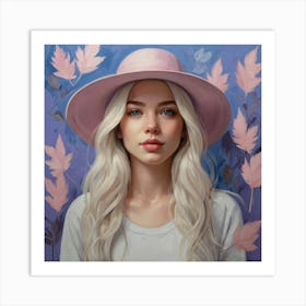 Portrait Of A Girl 2 Art Print