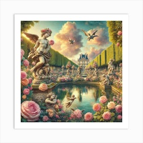 Rose Garden Art Print