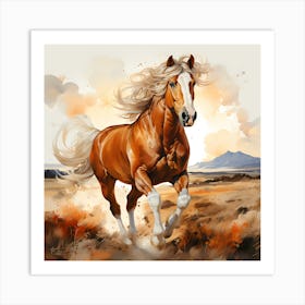 Galloping Grace A Horse S Tale Art Print