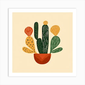 Cactus 40 Art Print