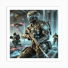 Specialized Armor Resistant To Resonance 1024x1024 Art Print