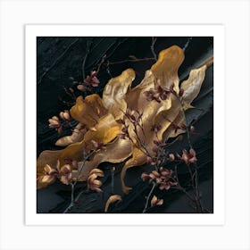 'Gold Leaf' 1 Art Print