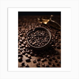 Coffee Beans 3 Art Print