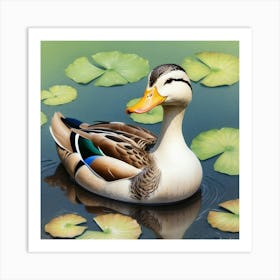 Mallard Duck 5 Art Print