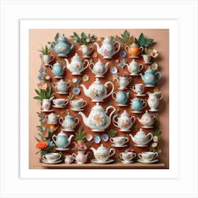 Tea Art 382 Art Print