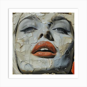 'The Face Of A Woman' Art Print