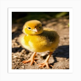 Little Chick Art Print