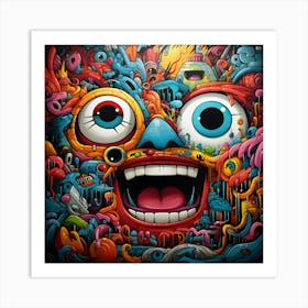 Psychedelic Art Art Print