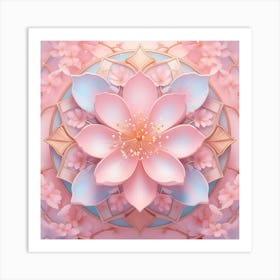 Lotus Flower Art Print