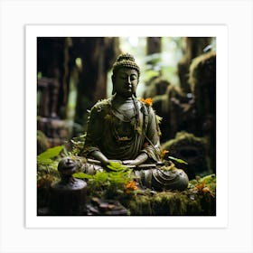 Buddha Series01 Csaba Fikker For Ai Art Depot 18 Art Print