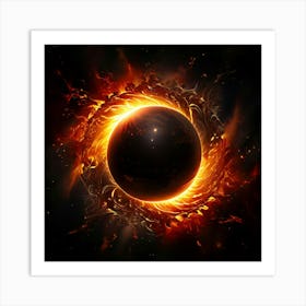 Eclipse Of The Sun Art Print