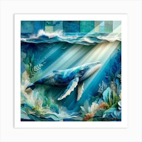 A Chronical of Whales Series Art Print