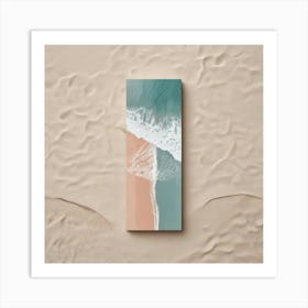 Beach Canvas Print Art Print