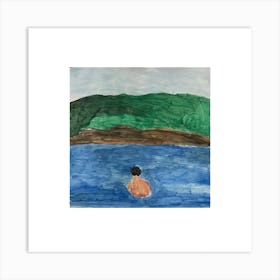 The Lake Art Print