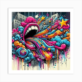 Psychedelic Art 55 Art Print