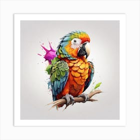 Parrot Art Print