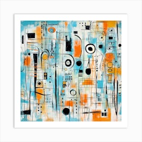 Abstract Painting 309 Art Print