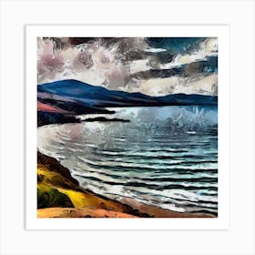 Scottish Highlands Seaside Series 6 Art Print