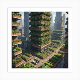 Urban Farming 2 Art Print